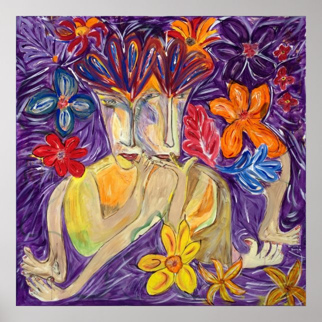 "A Moment of Contemplation" Poster (Front)