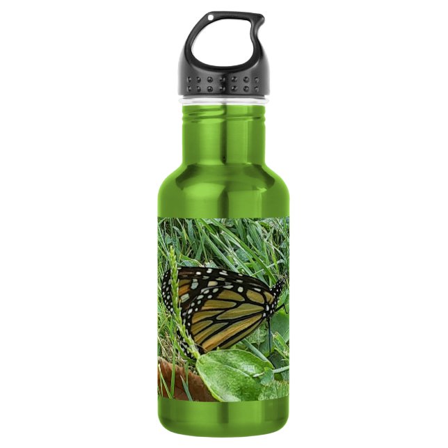 A Monarch Butterfly 532 Ml Water Bottle (Front)