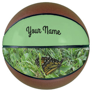 A Monarch Butterfly Basketball