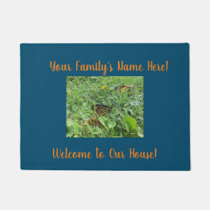 A Monarch Butterfly Doormat