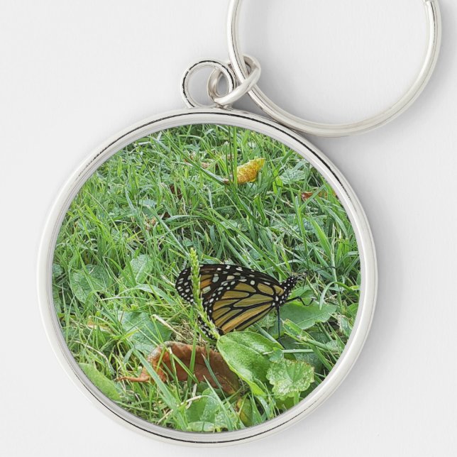 A Monarch Butterfly  Key Ring (Front)