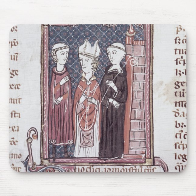 A Monk, a Bishop and an Abbot Mouse Mat (Front)