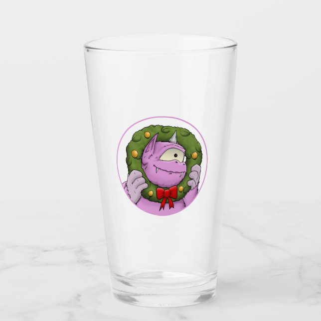 A  Monster Christmas Miracle Tumbler (Front)
