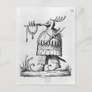 A Monster,'Les Songes Drolatiques de Pantagruel' Postcard