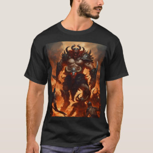 A monster warrior with the head of a ram 2 T-Shirt