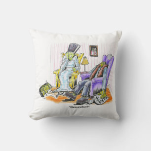 A Monstrous Sneeze Cushion