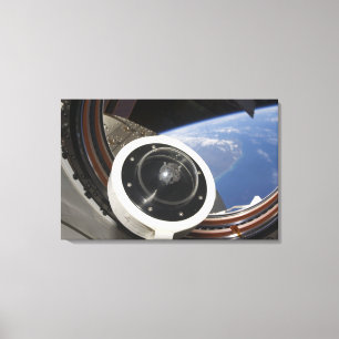 A moon rock canvas print