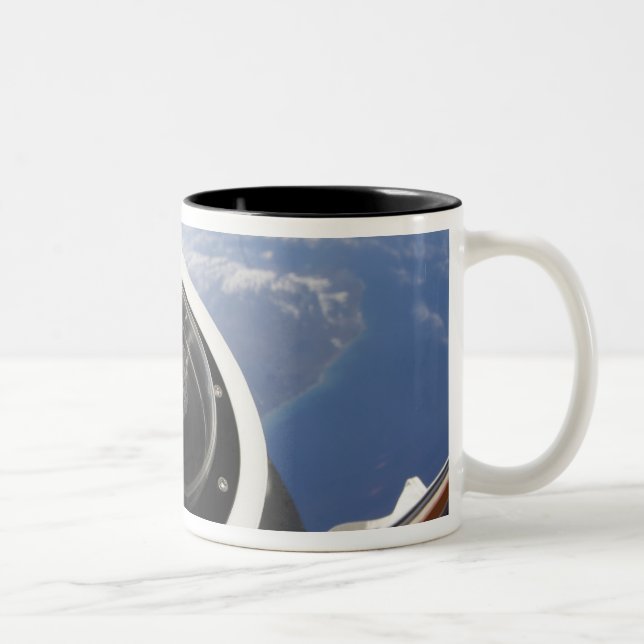 A moon rock Two-Tone coffee mug (Right)