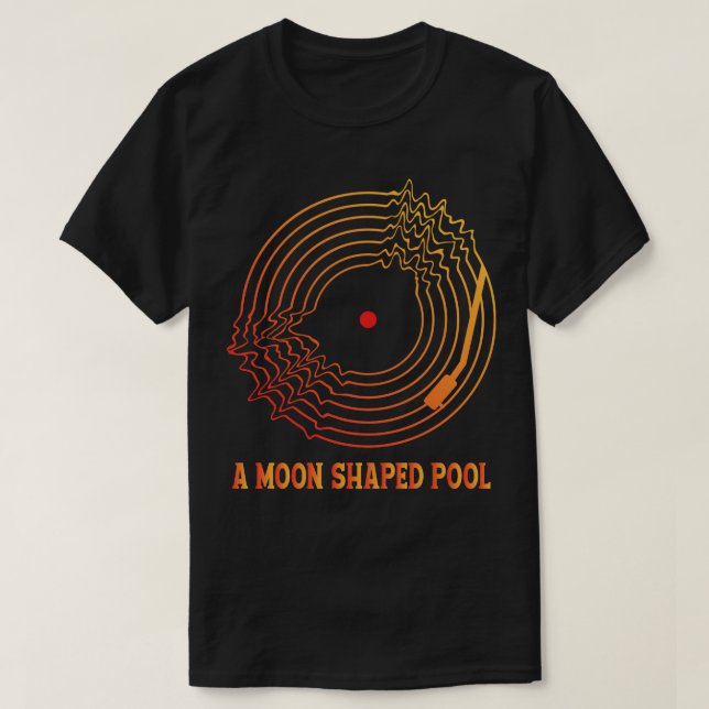 A MOON SHAPED POOL RADIOHEAD 4 T-Shirt (Design Front)