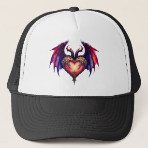 A Moonlit Invitation –Love Turns the Gears of Time Trucker Hat