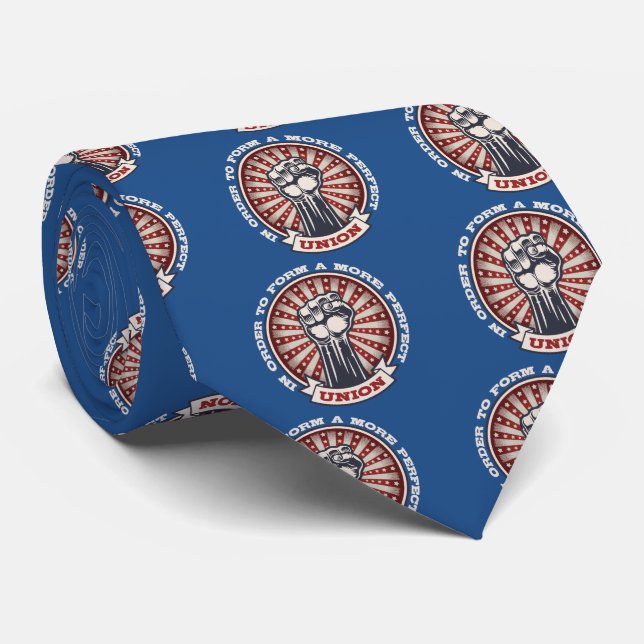 A More Perfect Union Tie (Rolled)