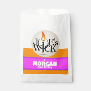A Morgan Kind Of Day: with Joe's Wick Logo Favour Bags