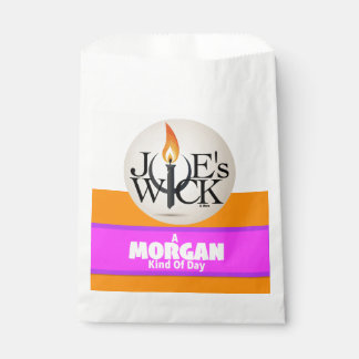 A Morgan Kind Of Day: with Joe's Wick Logo Favour Bags