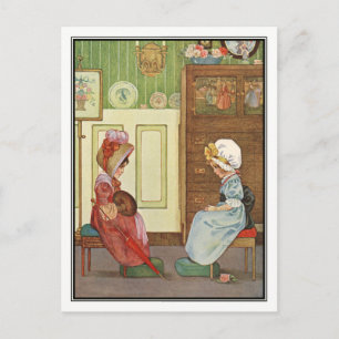 A Morning Call by Millicent Sowerby Postcard