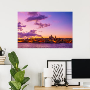 A Morning of Valletta Poster