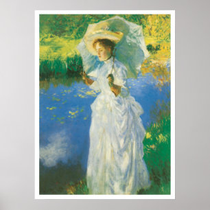 A Morning Walk, 1888 John Singer Sargent Poster