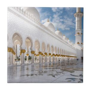 A Mosque in Abu Dhabi Tile