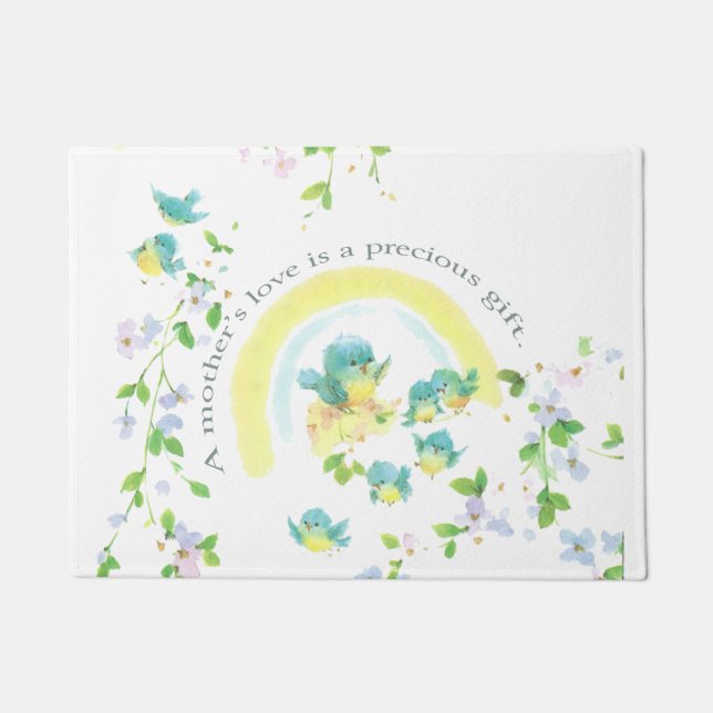 A Mother’s Love Is A Precious Gift Doormat (Front)