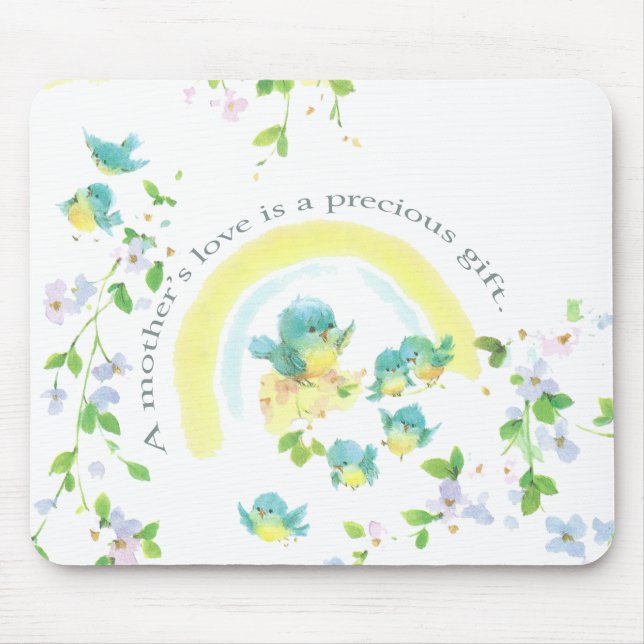 A Mother’s Love Is A Precious Gift Mouse Mat (Front)