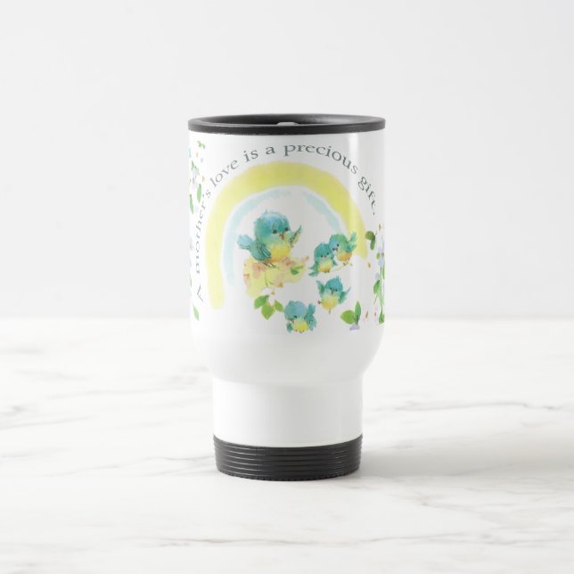 A Mother’s Love Is A Precious Gift Travel Mug (Center)