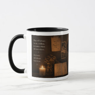 A Mother’s Love Never Leaves Mug