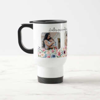 A Mother's Arms 3-photo Travel/Commuter Mug, 15 oz Travel Mug