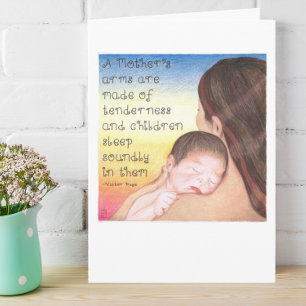 A Mother's Arms Mother's Day Card