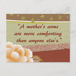A Mother's Arms Postcard