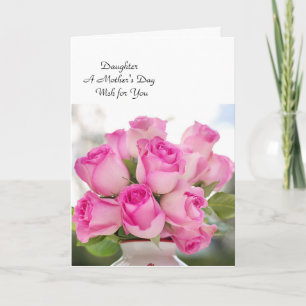 A Mother's Day Card for a Daughter