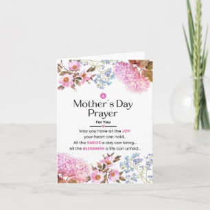 A Mother's Day Prayer Card