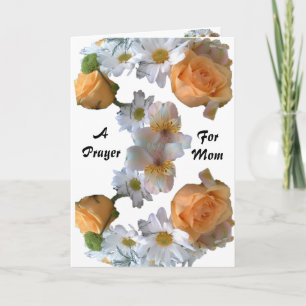 A MOTHERS DAY PRAYER card