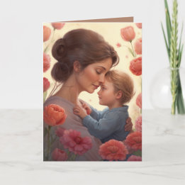 A Mother's Embrace (2)  Mother's Day Card