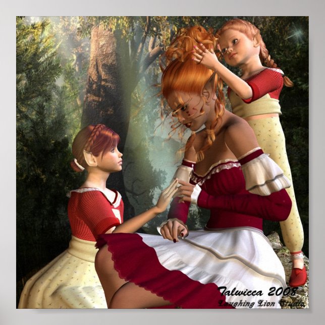 A Mothers Gentle Love Poster (Front)