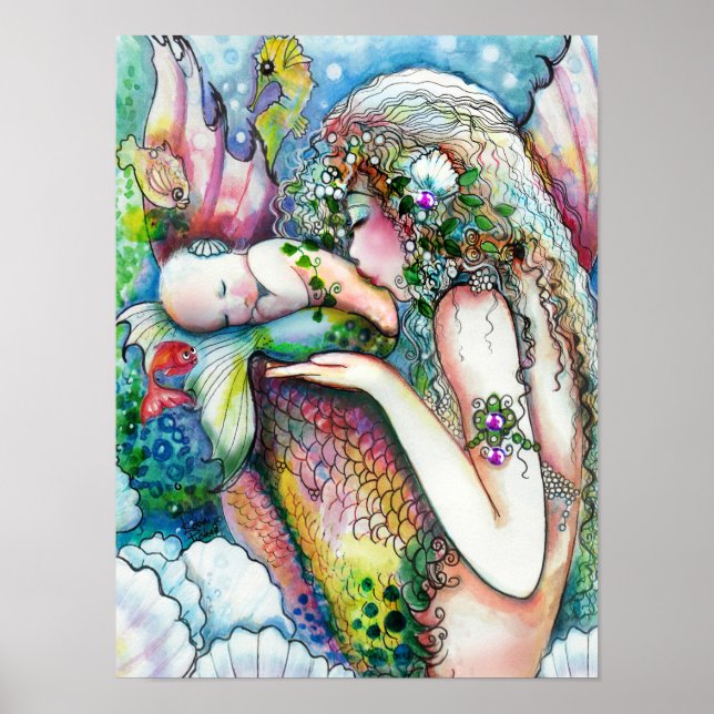 A Mother's Kiss , Mermaid poster (Front)