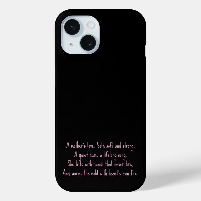 A Mother's Love  Case-Mate iPhone Case (Back)