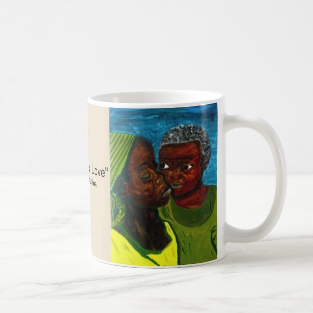 "A Mother's Love" Drinking Mug (Right)