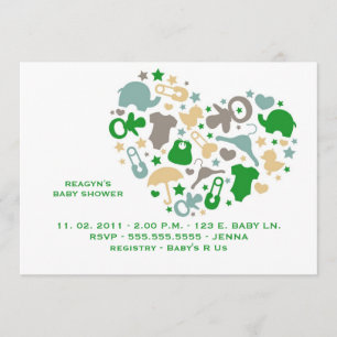 A Mother's Love Invitation