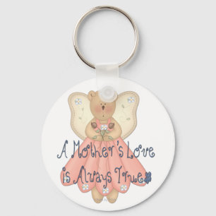 A Mother's Love is Always True Keychain