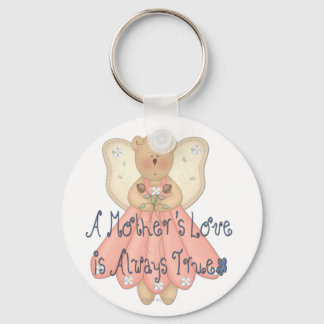 A Mother's Love is Always True Keychain