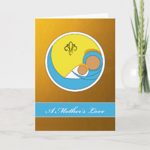A Mother's Love, Religious Mother's Day, Isaiah 66 Card
