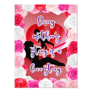 A Mother's Love Story Photo Print
