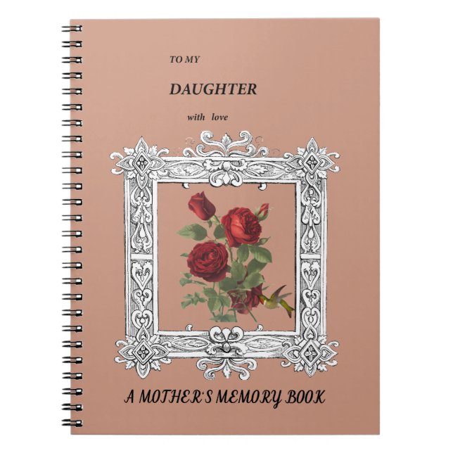 A MOTHER'S MEMORY BOOK  (Front)