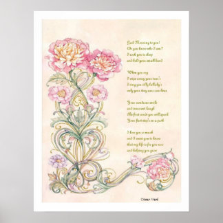 A Mother's Poem Poster