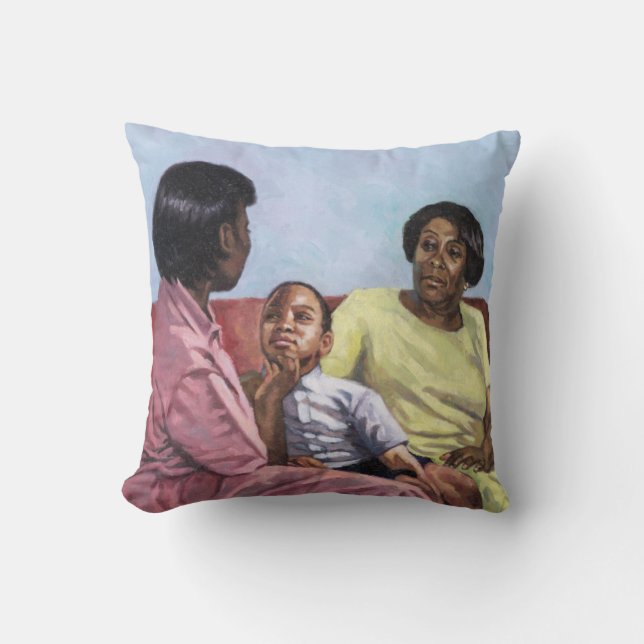 A Mother's Strength 2001 Cushion (Front)