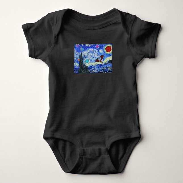 A Motif That Is Worthy Of The DM Baby Bodysuit (Front)