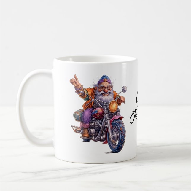 A Motorcycle Journey Coffee Mug (Left)