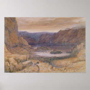 A Mountain Lake, Norway, c.1827 Poster