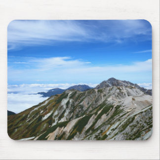 a mountain range in the Tateyama mountain range Mouse Mat