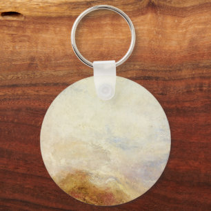 A Mountain Scene, Val d’Aosta – Joseph Mallord... Key Ring