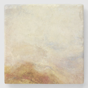 A Mountain Scene, Val d’Aosta – Joseph Mallord... Stone Coaster